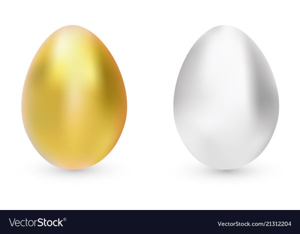 Яички простые и золотые