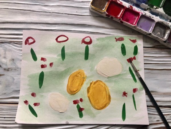 «Яички простые и золотые» Комарова 36