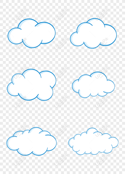 Облако рисунок для детей