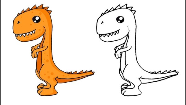 Тирекс мультяшный