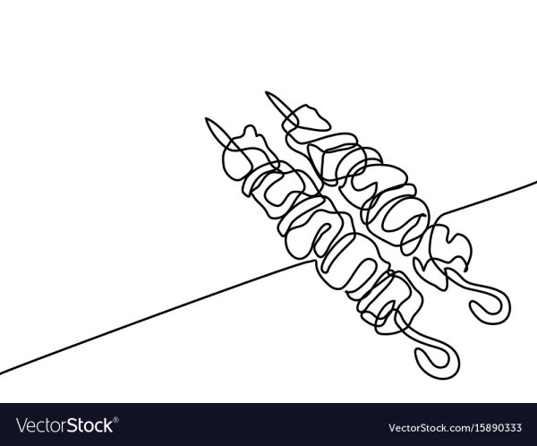 Шашлык карандашом