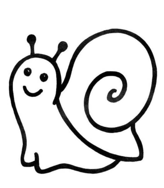 Гриб раскраска