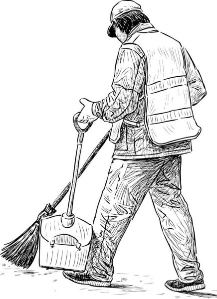 Дворник Графика