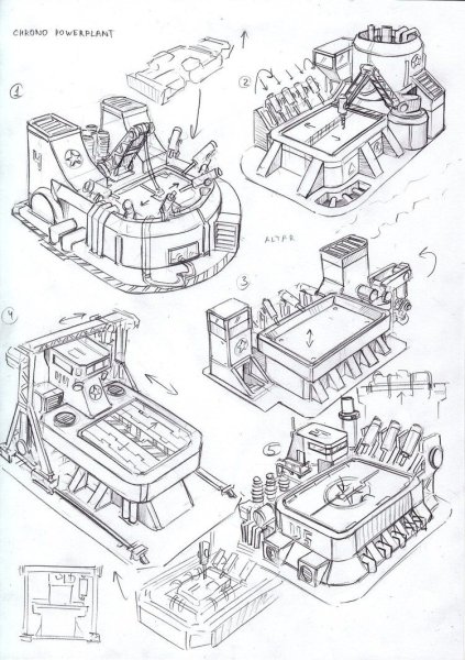 Бункер эскиз