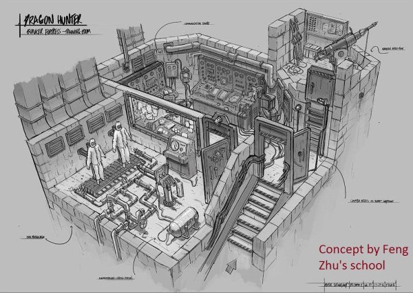Подземный бункер план