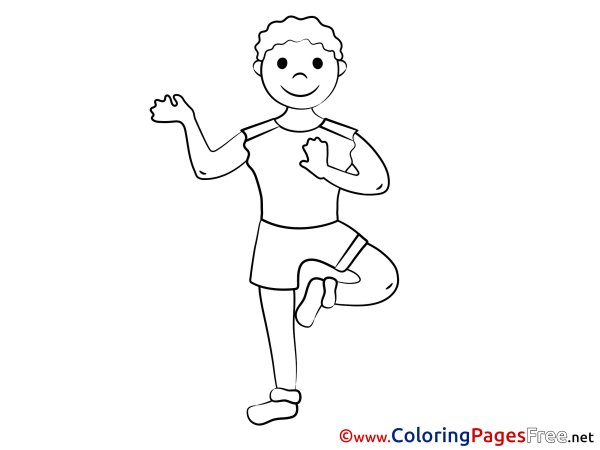 Раскраска зарядка для детей