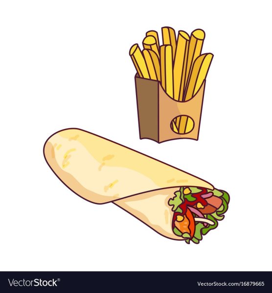 Шаурма карандашом