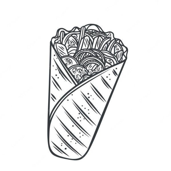 Шаурма вектор