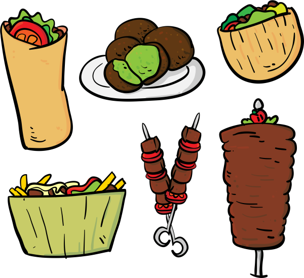 Шаурма эскиз