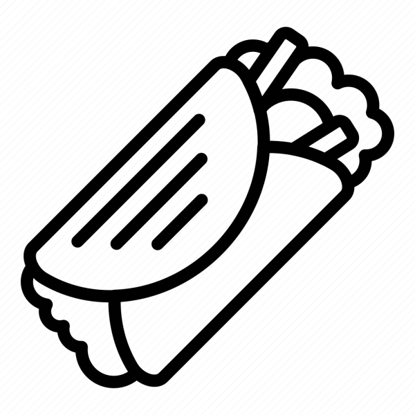 Хот дог вектор