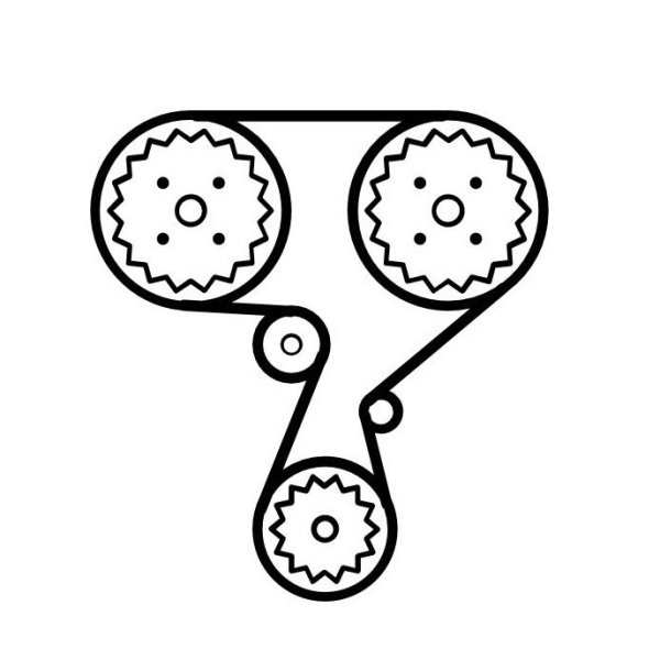 Ременный привод ГРМ схема