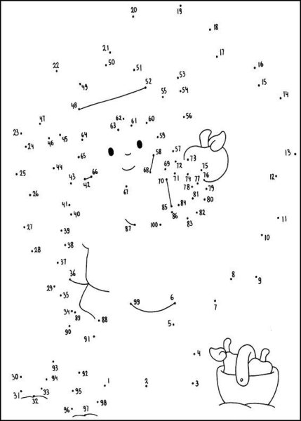 Соедини по цифрам