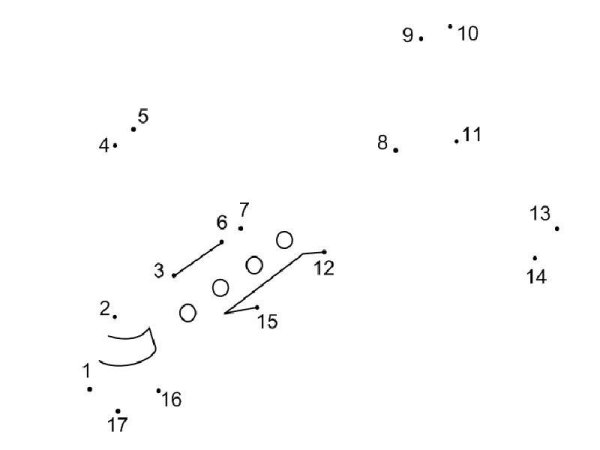 Соединение точек для малышей