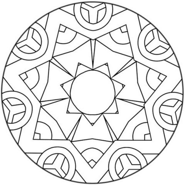 Арабеска раскраска