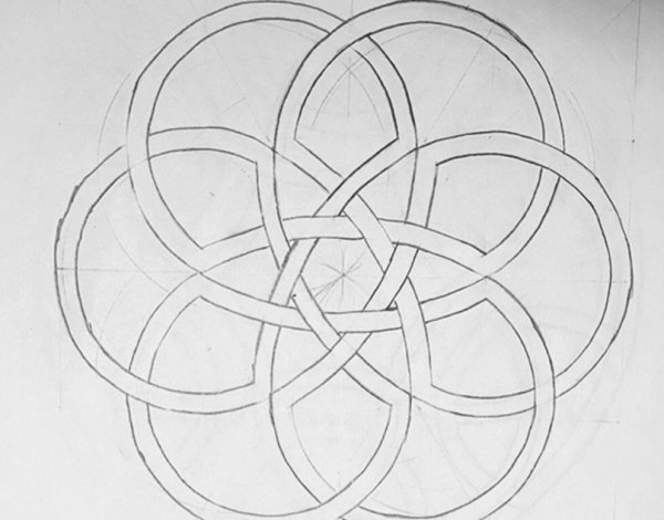 Арабеска карандашом