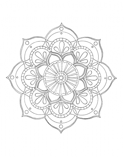 Мандала для новичков