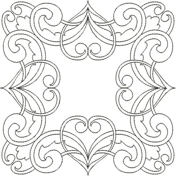 Арабески орнамент раскраска