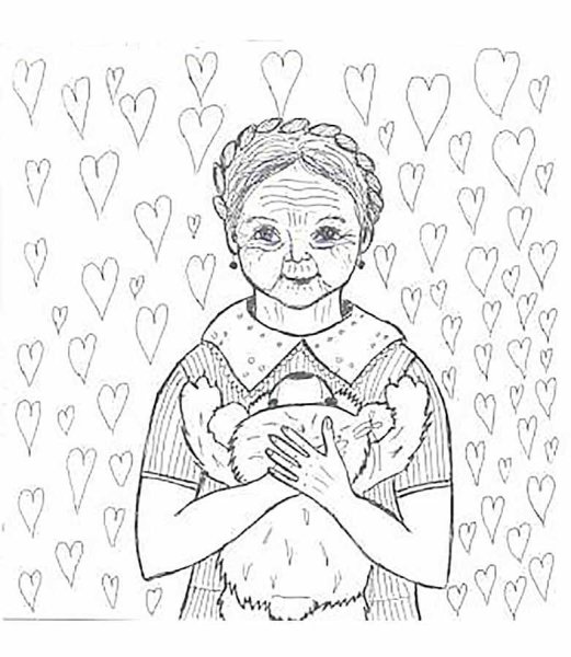 Рисунки для срисовки лёгкие для бабушки