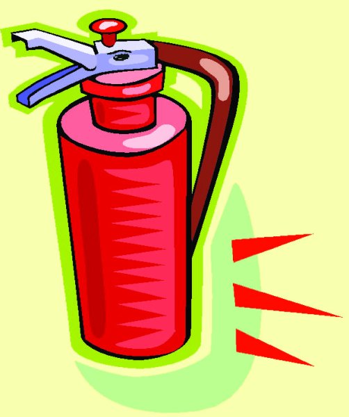 Огнетушитель мультяшный