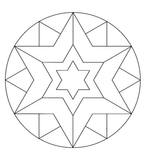 Орнаменты. Раскраска