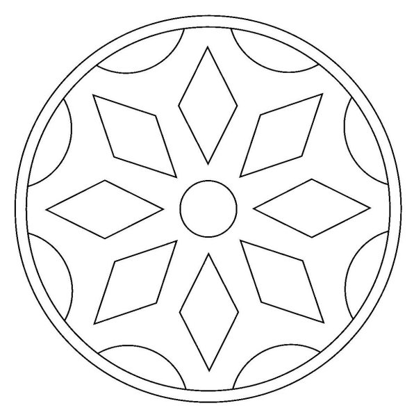 Круг рисунок