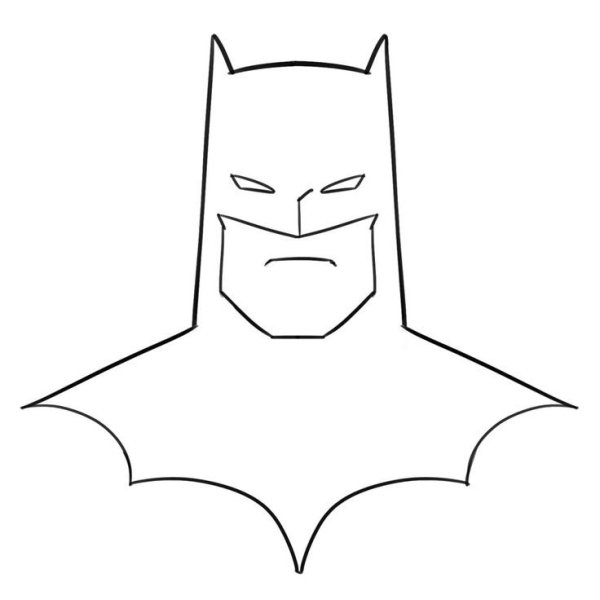 Бэтмен для рисования