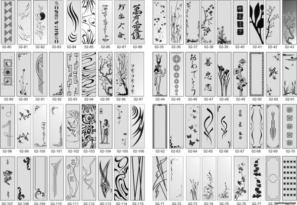 Гравировка узор на клинке ножа