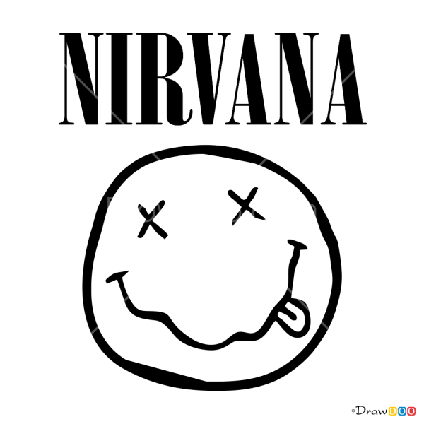 Курт Кобейн карандашом