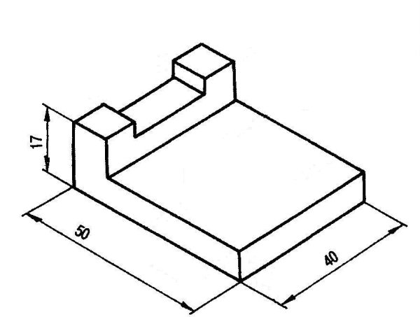 Аксонометрическая проекция рис 62