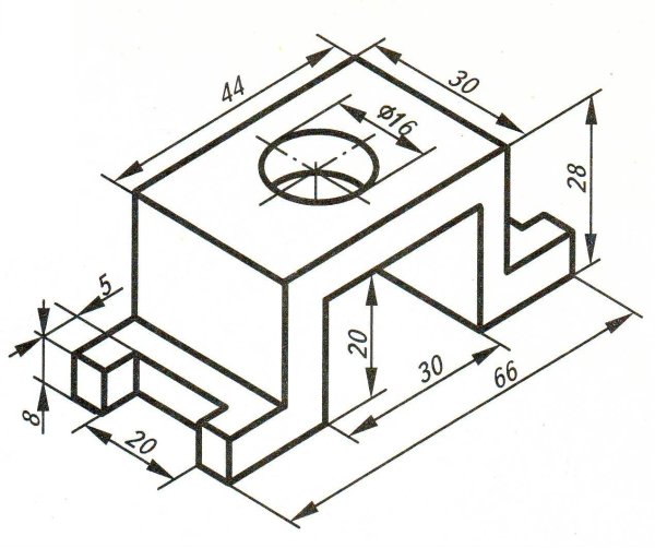 Объемные фигуры черчение
