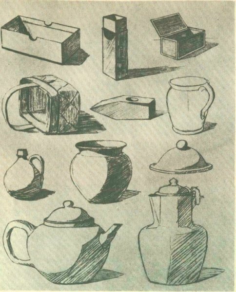 Мелкие предметы для рисования