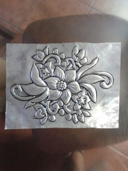 Чеканка на фольге