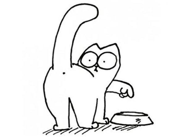 Срисовать Симонс Кэт