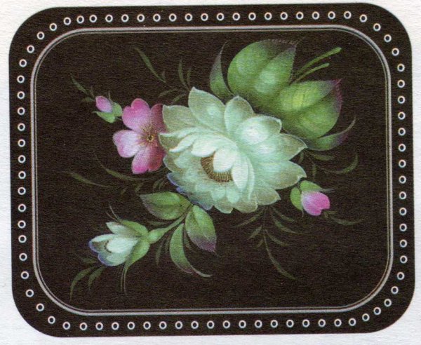 Жостово подносы элементы росписи