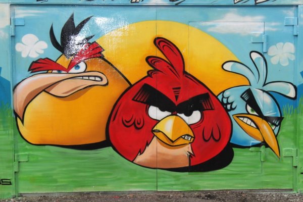 Надписи на воротах гаража