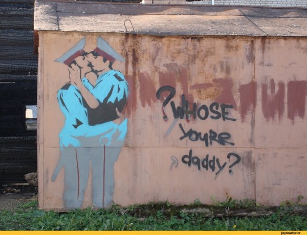 Рисунки на гаражных воротах