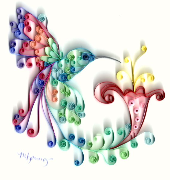 Квиллинг контур