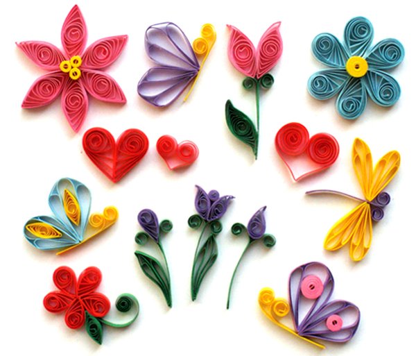 Квиллинг цветочки