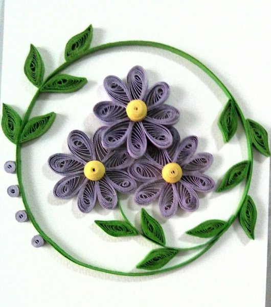 Квиллинг цветы