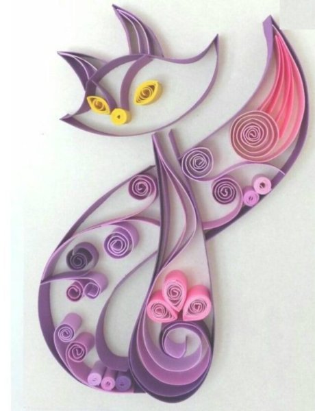 Зарисовка для квиллинга