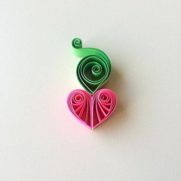 Квиллинг сердце