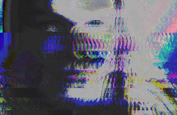 Рисунки с эффектом глитча