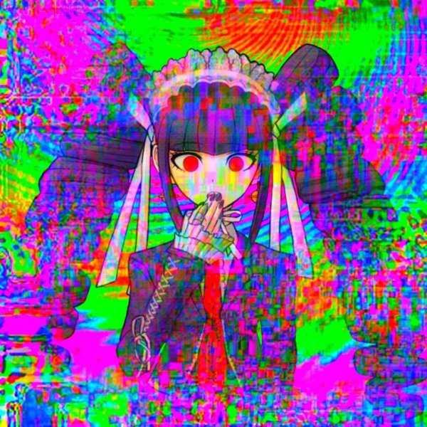 Аниме глитч авы депрессия