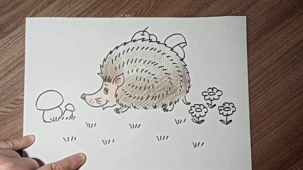 Поэтапное рисование животных