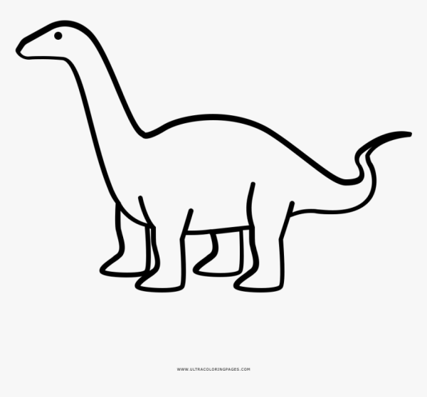 Диплодок Брахиозавр Бронтозавр силуэт