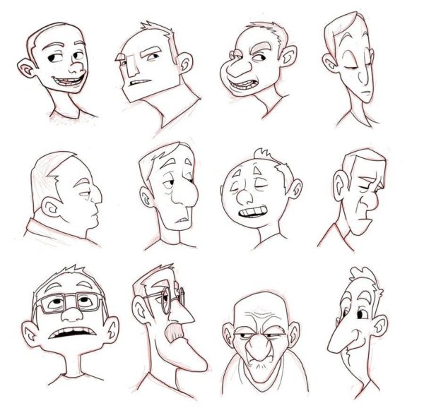 Эмоции зарисовки