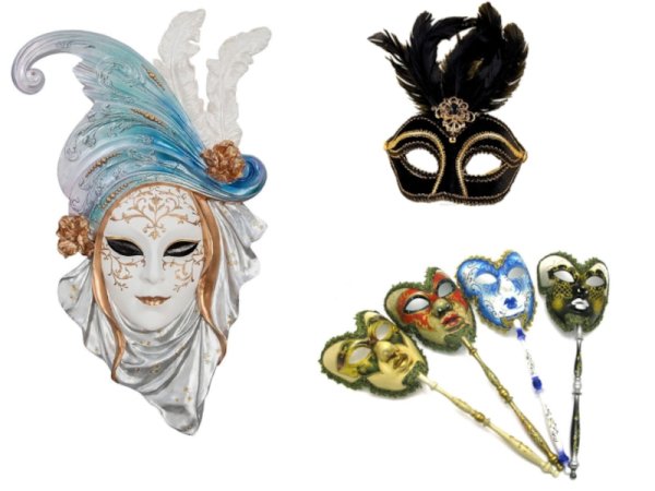 Маска венецианская