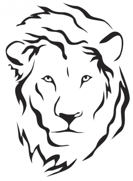 Лев контур