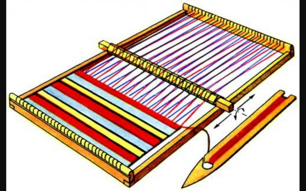 Станок для ткания половиков чертеж