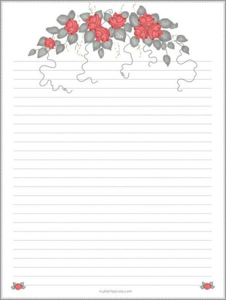 Рамка для текста черно-белая